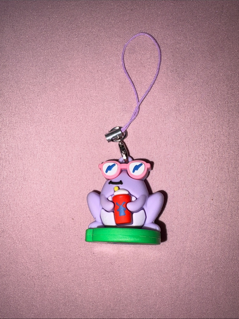 Dutch bros mystery frog charm purple